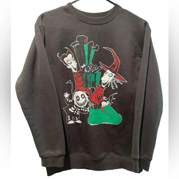 Disney The Nightmare Before Christmas Kids Crew Neck Sweater - Picture 1 of 4